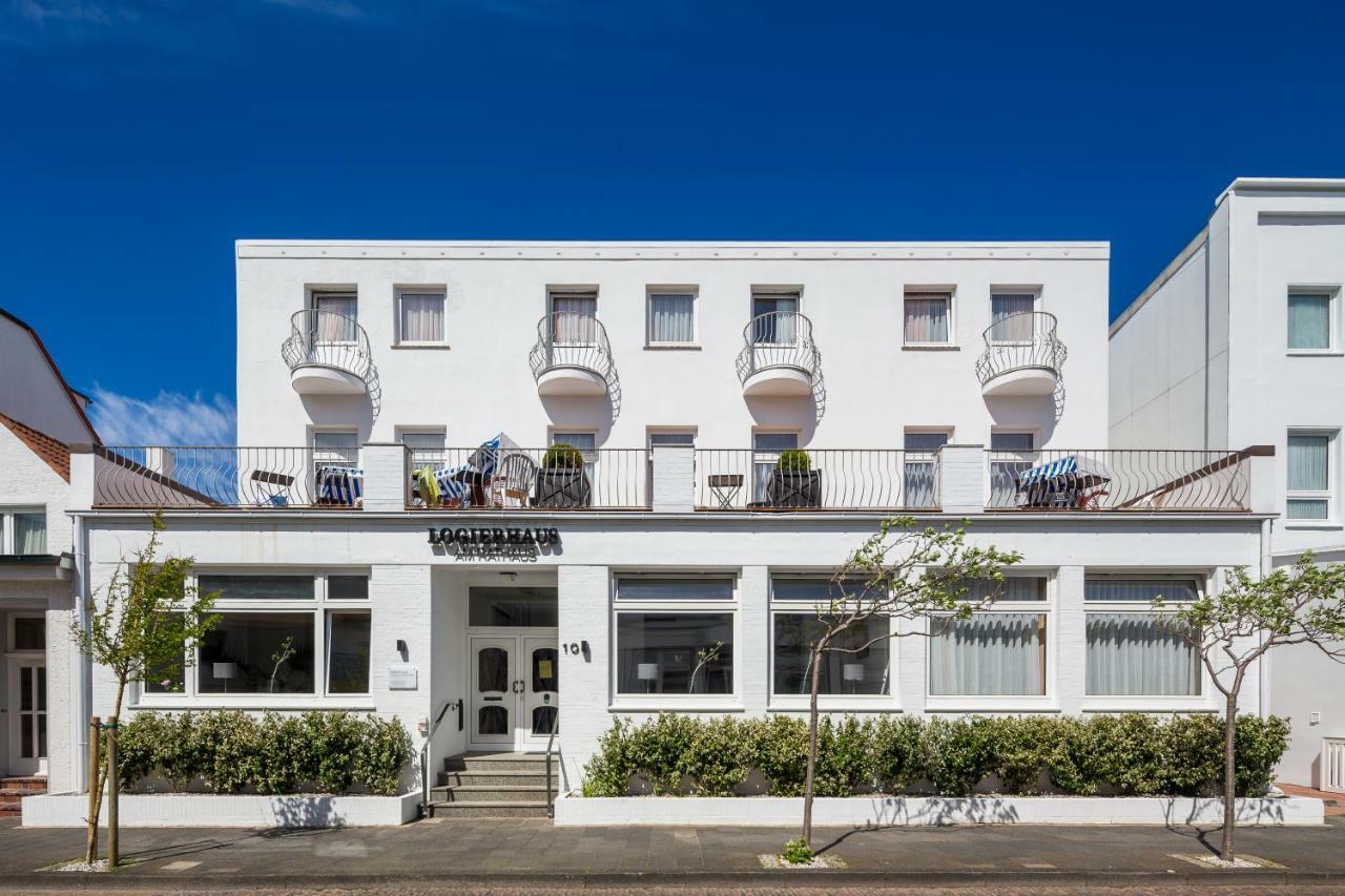 Hotel Logierhaus Am Rathaus Norderney Exterior foto